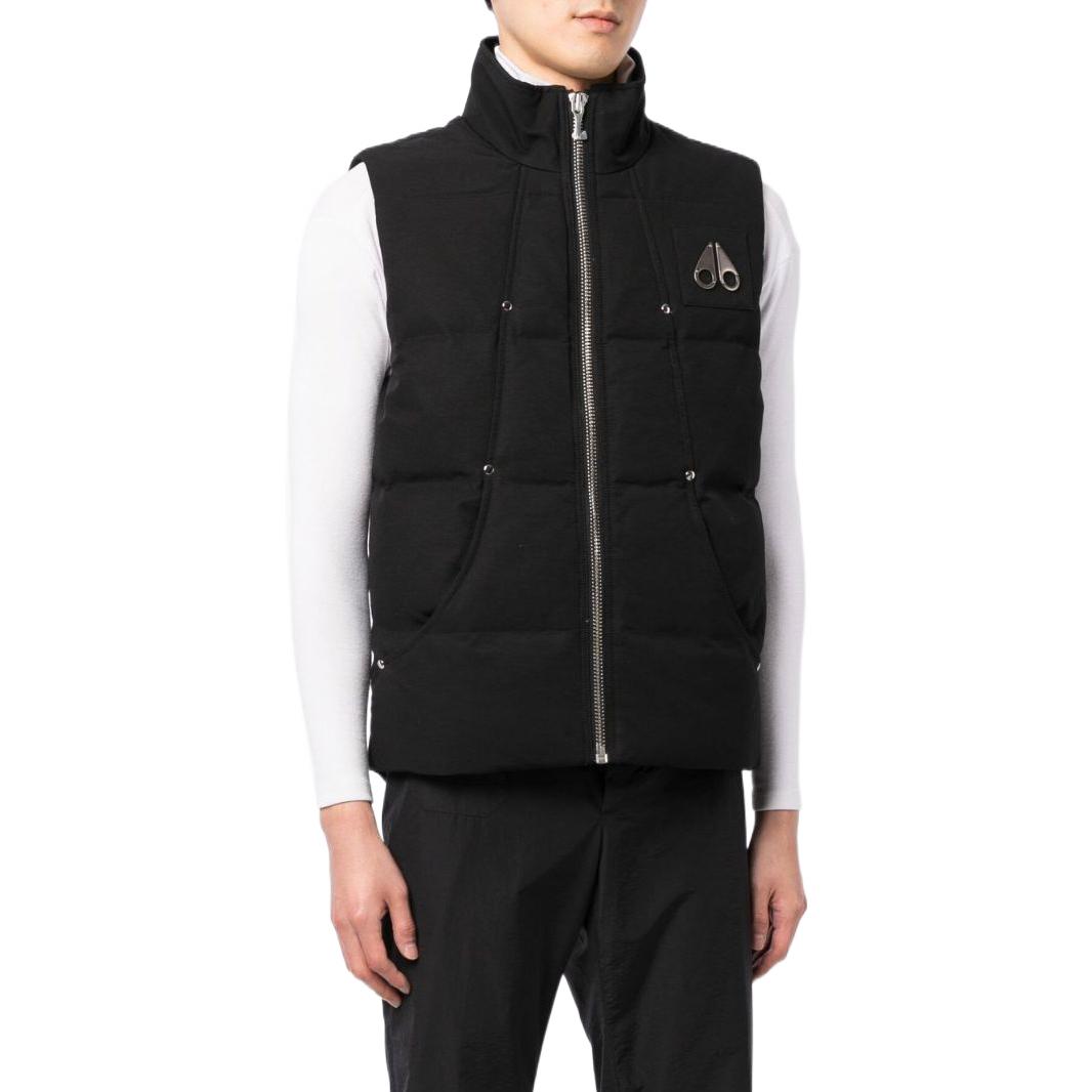 Purchase Moose Knuckles 2022秋冬蒙特利尔男女同款黑色羽绒马甲 - 轻便保暖。 M32MV474292