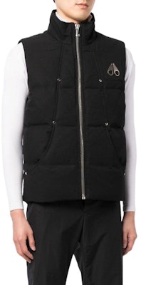 Moose Knuckles 2022秋冬蒙特利尔男女同款黑色羽绒马甲 - 轻便保暖。 M32MV474292 Purchase Moose Knuckles 2022秋冬蒙特利尔男女同款黑色羽绒马甲 - 轻便保暖。 M32MV474292