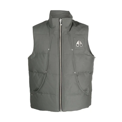Moose Knuckles FW22 Montreal Unisex Down Vest Deep Green暖 M32MV4741-185
