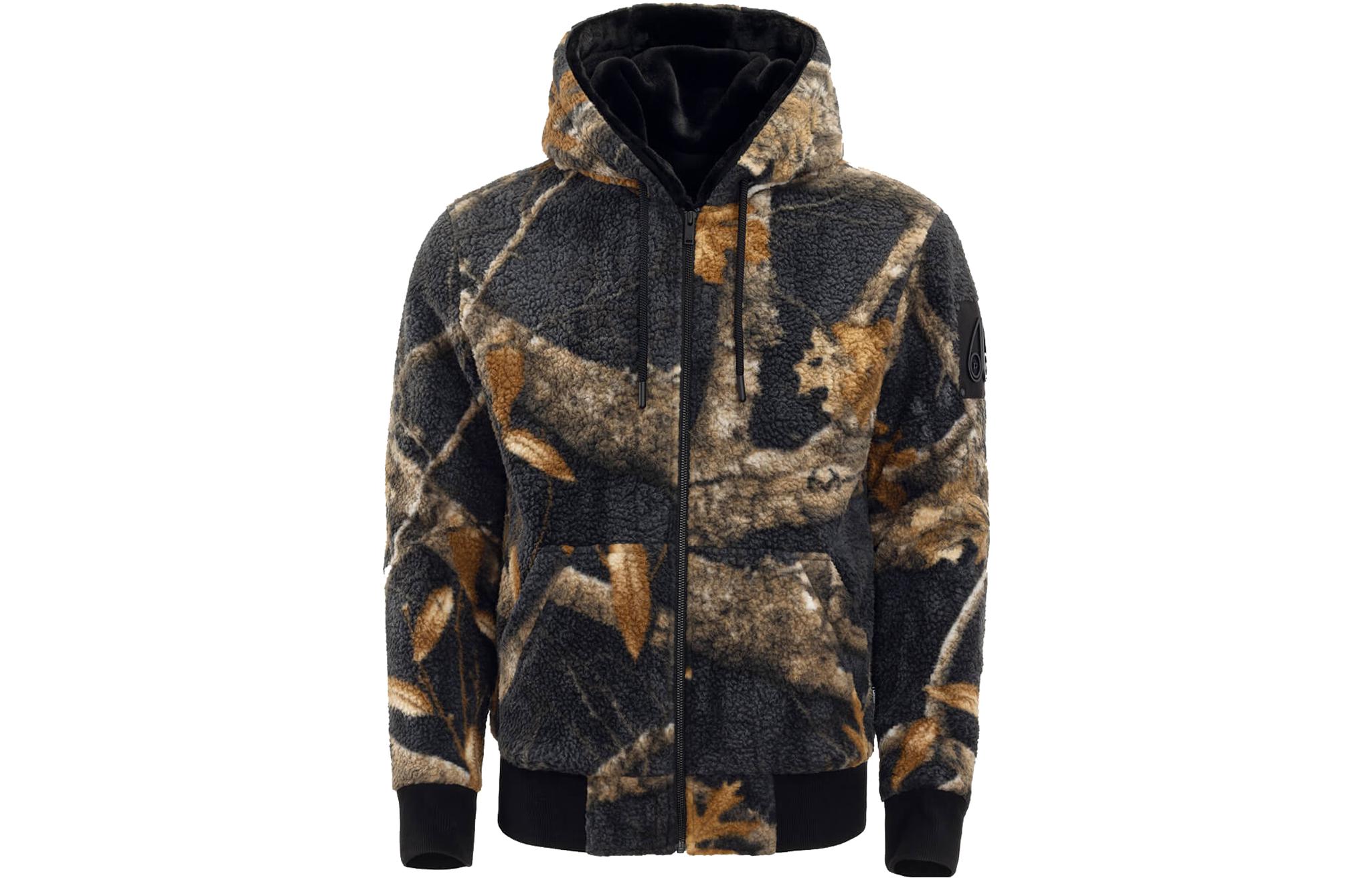 Moose Knuckles FW22 Quilted Zip-Up Hooded Jacket Black () M32MS685PM1075