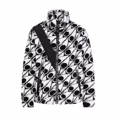 Moose Knuckles FW22 Scissor Print Full-Zip Jacket Black M32MS659H-1054