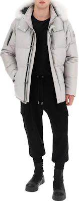 Moose Knuckles FW22 修身3Q连帽羽绒服 男女同款浅灰色 MK2228M3Q-856 Lookbook Moose Knuckles FW22 修身3Q连帽羽绒服 男女同款浅灰色 MK2228M3Q-856