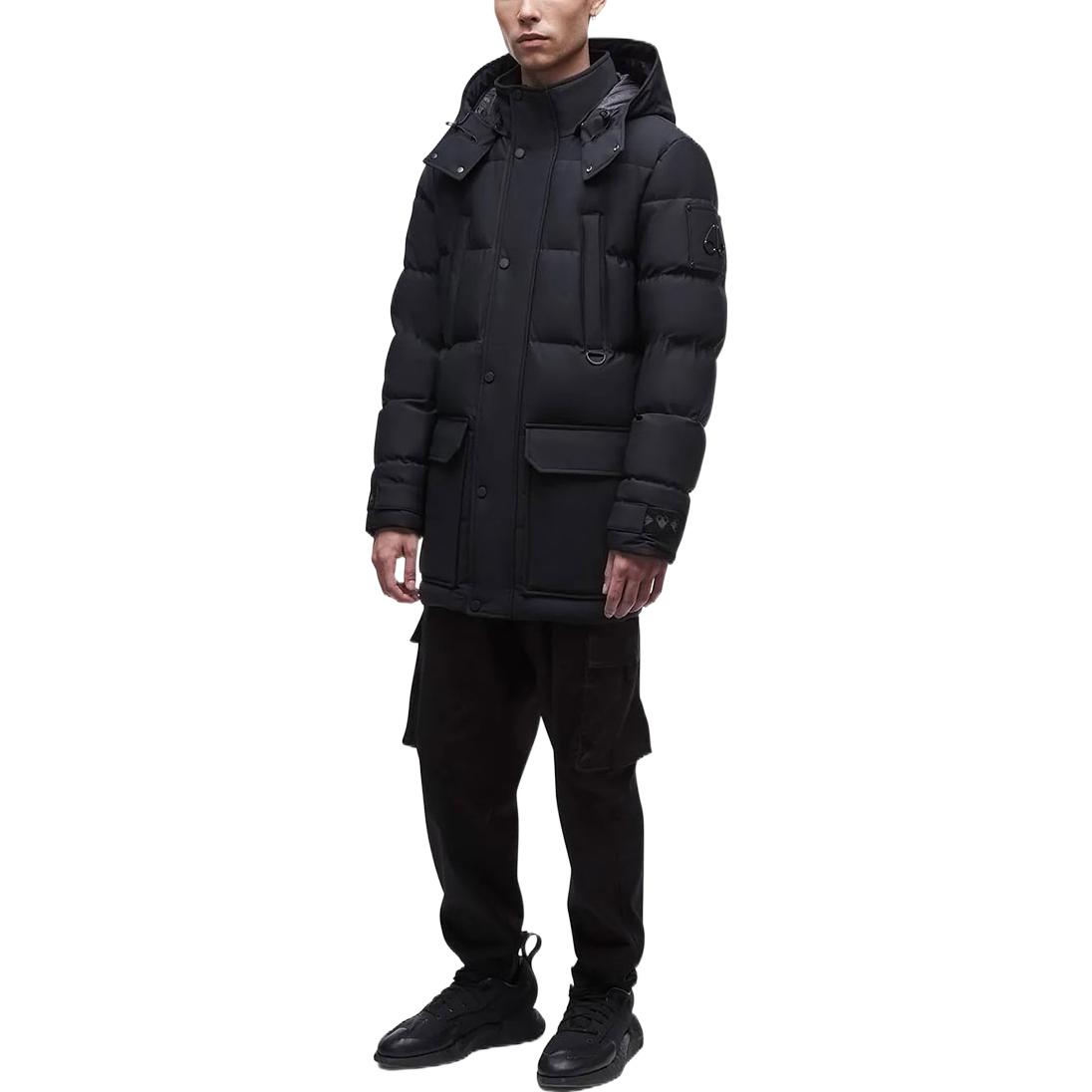 Lookbook Moose Knuckles FW22 素色連帽羽絨外套 男女適用 M32MJ152-292