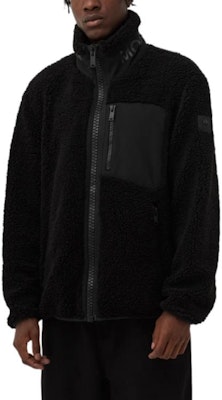 Moose Knuckles FW22 Jaket Fleece Polos Berkantong Unisex dengan Resleting. M32MS618-292 Lookbook Moose Knuckles FW22 Jaket Fleece Polos Berkantong Unisex dengan Resleting. M32MS618-292