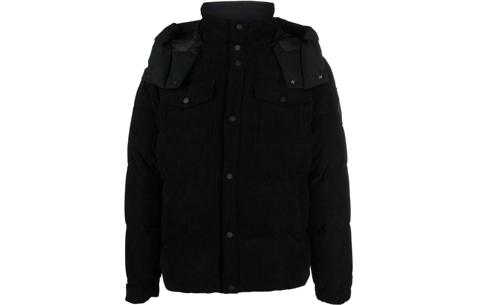 Moose Knuckles FW22 Souris Unisex Short Down Jacket Black M32MJ169-292 圖 2