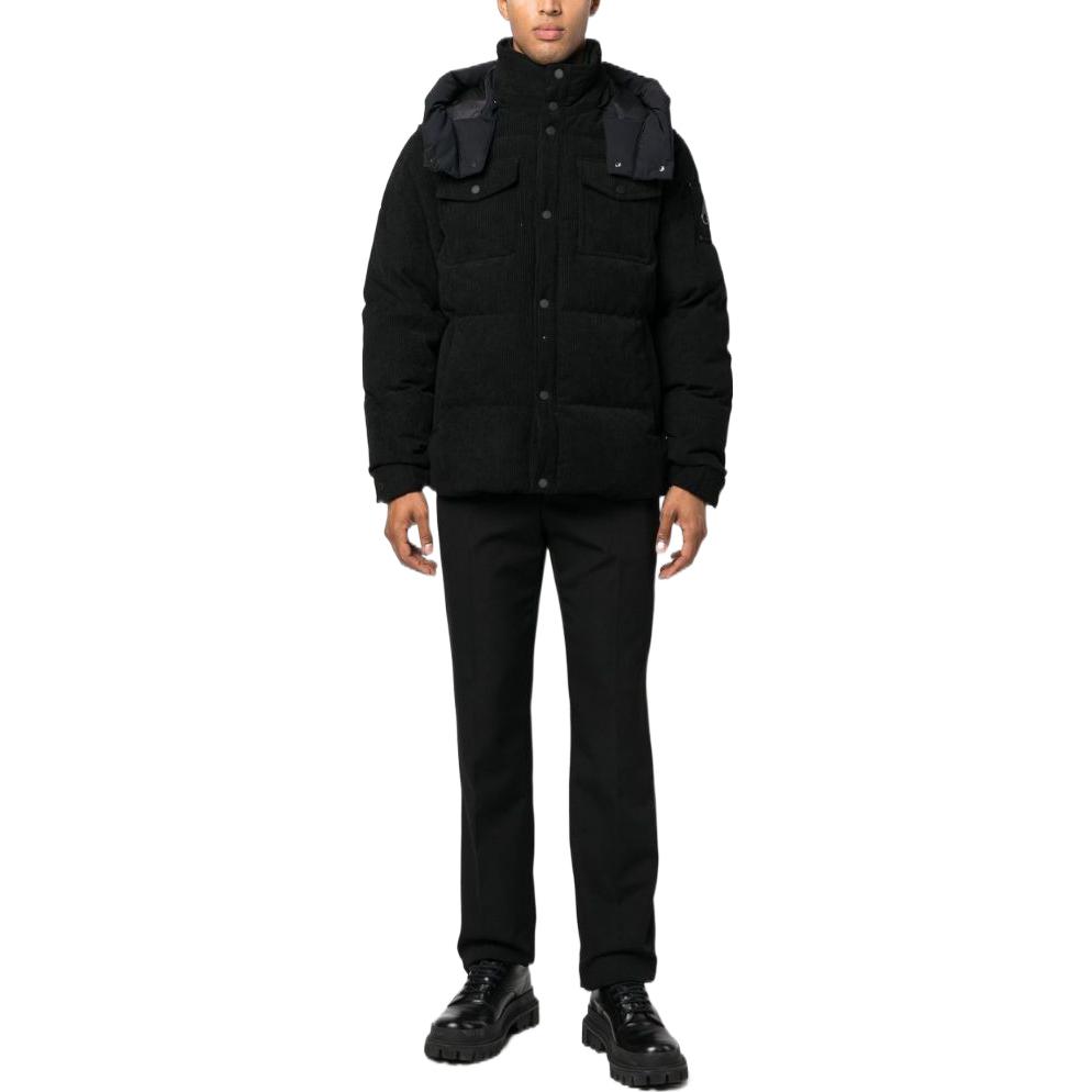 Moose Knuckles FW22 Souris Unisex Short Down Jacket Black M32MJ169-292 圖 3