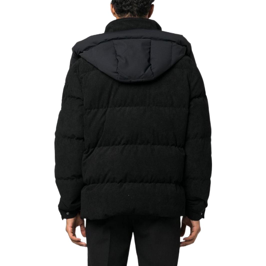 Moose Knuckles FW22 Souris Unisex Short Down Jacket Black M32MJ169-292 圖 4