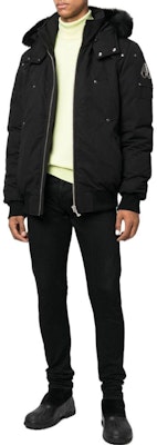 Moose Knuckles FW22男女同款黑色连帽羽绒服长袖纯色夹克 M32MB000S305 Lookbook Moose Knuckles FW22男女同款黑色连帽羽绒服长袖纯色夹克 M32MB000S305