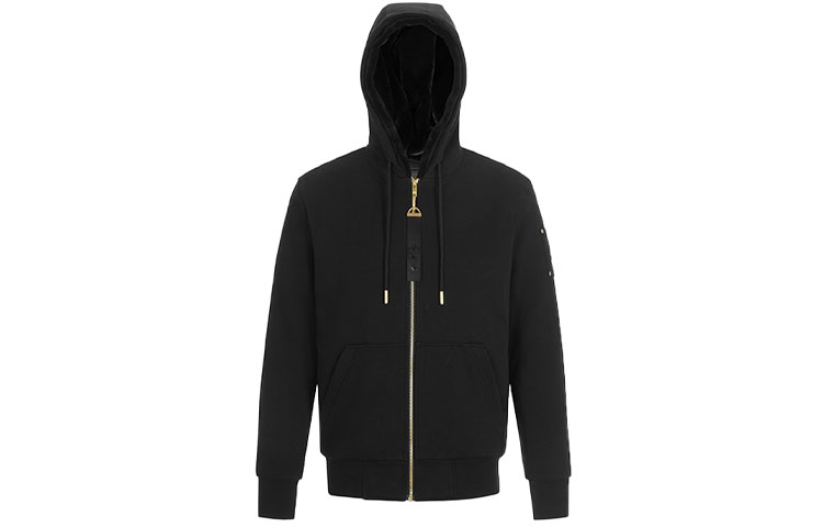 Moose Knuckles FW22 Year of the Tiger Hoodie Jacket Black Limited Edition M31MS659CN-292