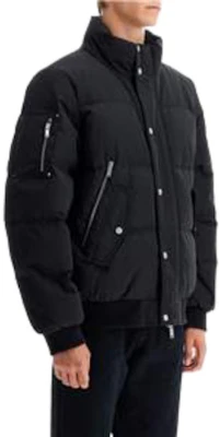 Moose Knuckles FW24 黑色簡約立領扣式夾克外套 M34MB012-292B Lookbook Moose Knuckles FW24 黑色簡約立領扣式夾克外套 M34MB012-292B