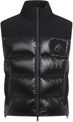 Moose Knuckles 光澤鵝絨背心 男女通用 黑色 M34MV482-292 Buy Moose Knuckles 光澤鵝絨背心 男女通用 黑色 M34MV482-292