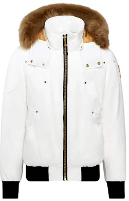 Moose Knuckles Gold Ballistic Bomber Neoshear White Hooded Jacket for Men M39MB000GS-3242 Buy Moose Knuckles Gold Ballistic Bomber Neoshear White Hooded Jacket for Men M39MB000GS-3242