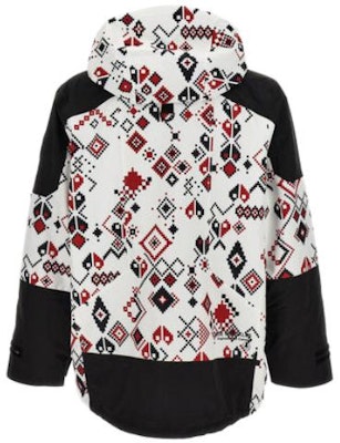 Moose Knuckles 图案拉链连帽夹克 白色 M33MJ161H1365 Lookbook Moose Knuckles 图案拉链连帽夹克 白色 M33MJ161H1365