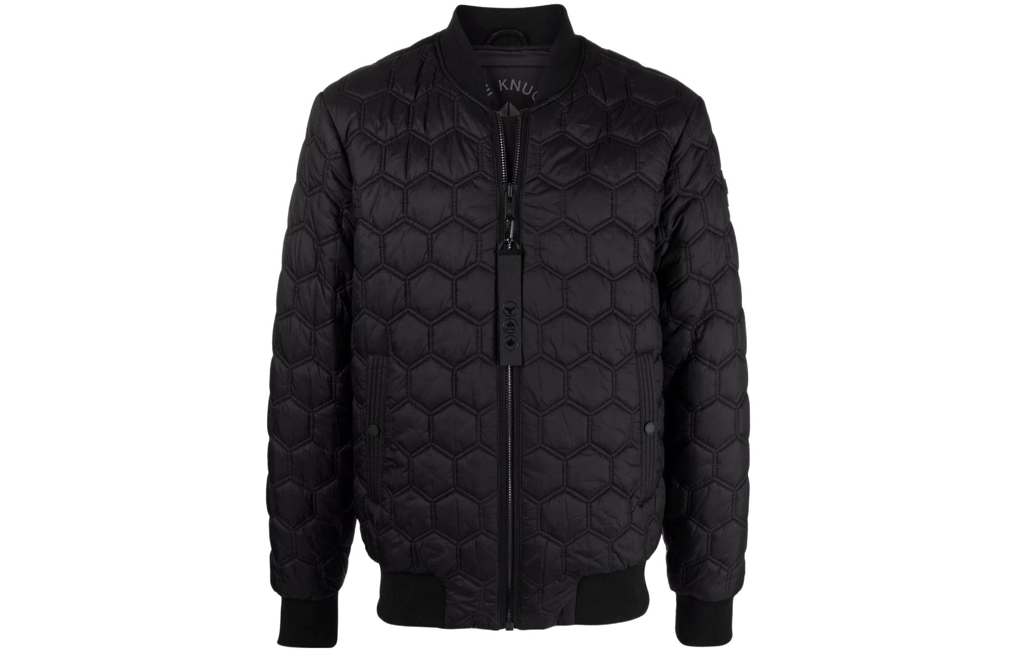 Moose Knuckles Honeycomb Quilted Patch Jacket SS22 M12MB003-292
