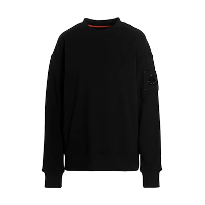 Moose Knuckles Little Scissors FW22 Unisex Black Minimalist Sweatshirt M32US663292BLACK