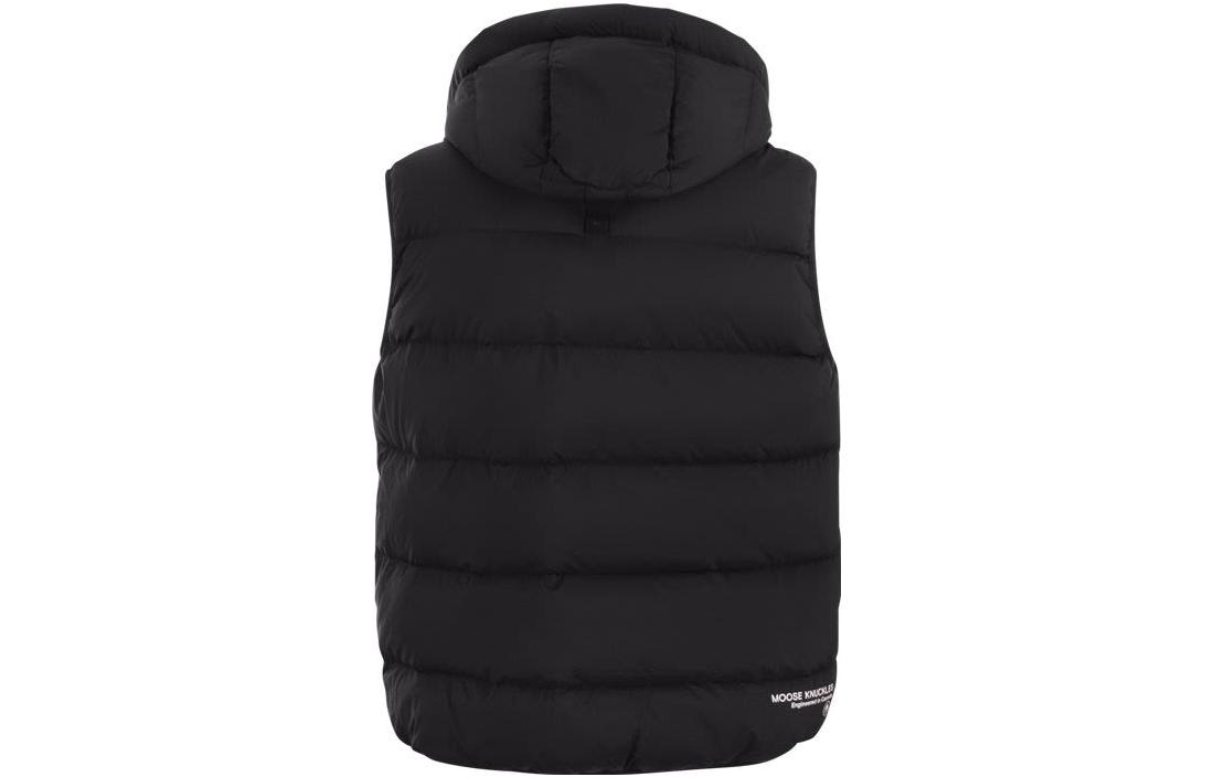 Lookbook ムースナックルズ ロゴベスト 取り外し可能フード付き ユニセックス M33MV4651061