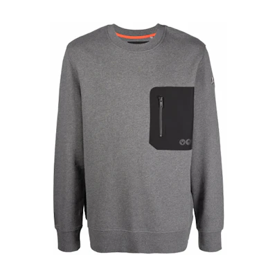 Moose Knuckles Mini Scissor FW21 Crewneck Sweatshirt Men’s Grey M31MS648-224