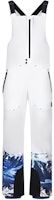 Moose Knuckles Moose SPORT FW24 White Unisex Snow Mountain Print Ski Pants. M34MR799H Moose Knuckles Moose SPORT FW24 White Unisex Snow Mountain Print Ski Pants. M34MR799H