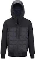 Moose Knuckles No Guilt Quilt Solid Color Patchwork Bomber Jacket Men M13MB008 Moose Knuckles No Guilt Quilt Solid Color Patchwork Bomber Jacket Men M13MB008
