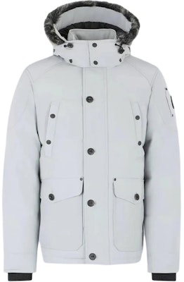 Moose Knuckles Onyx Round Island Shearling Hooded Jacket Abu-abu. M33MJ122S-1181 Buy Moose Knuckles Onyx Round Island Shearling Hooded Jacket Abu-abu. M33MJ122S-1181