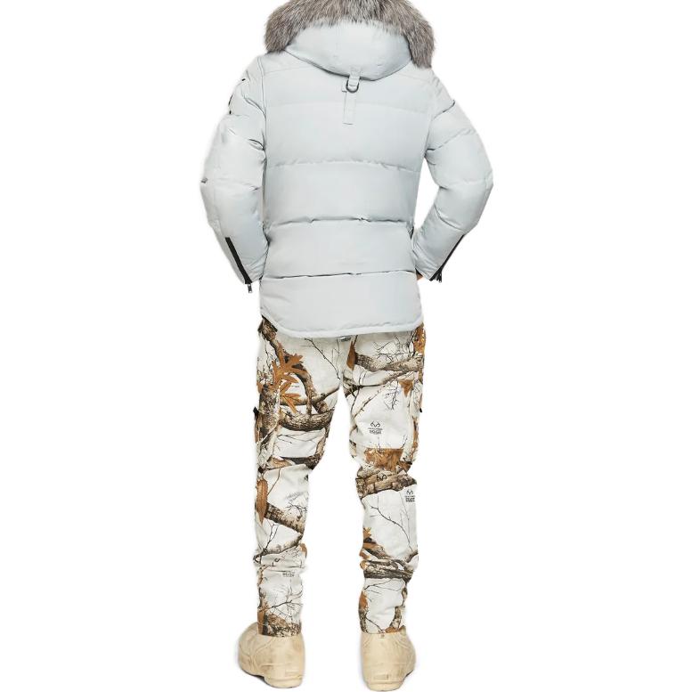 Purchase Moose Knuckles Onyx Round Island Shearling Hooded Jacket Abu-abu. M33MJ122S-1181