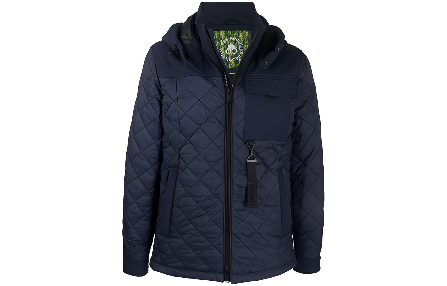 Moose Knuckles Quilted Hooded Jacket Unisex M31MJ110-833