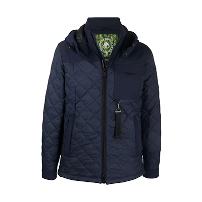 Moose Knuckles Quilted Hooded Jacket Unisex M31MJ110-833