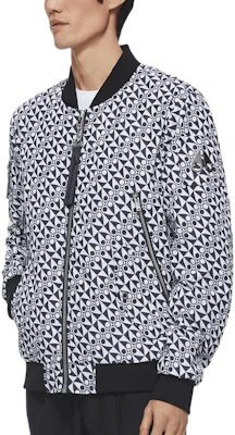 Moose Knuckles Scissor All-Over Print Zip-Up Bomber Jacket Black M11MB025H Buy Moose Knuckles Scissor All-Over Print Zip-Up Bomber Jacket Black M11MB025H