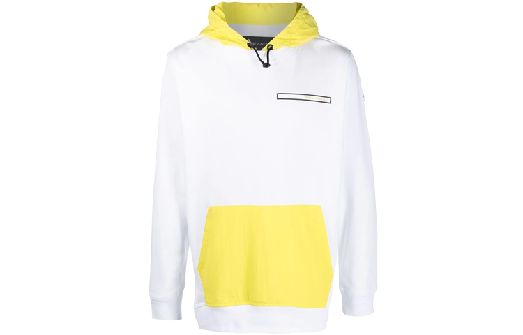 Moose Knuckles Scissor FW21 Colorblock Hoodie White M11MS625-160