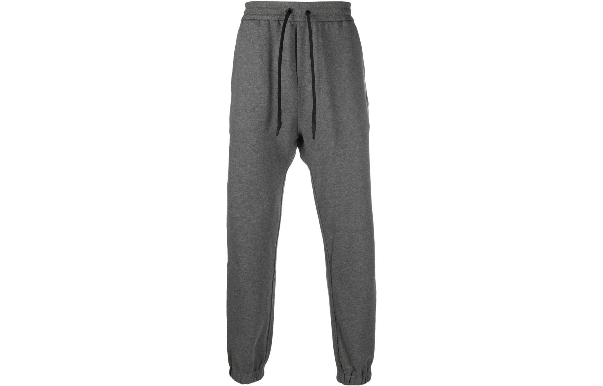 Order Moose Knuckles Scissor FW22 Celana Jogger Abu-Abu Drawstring. M32MR762-209