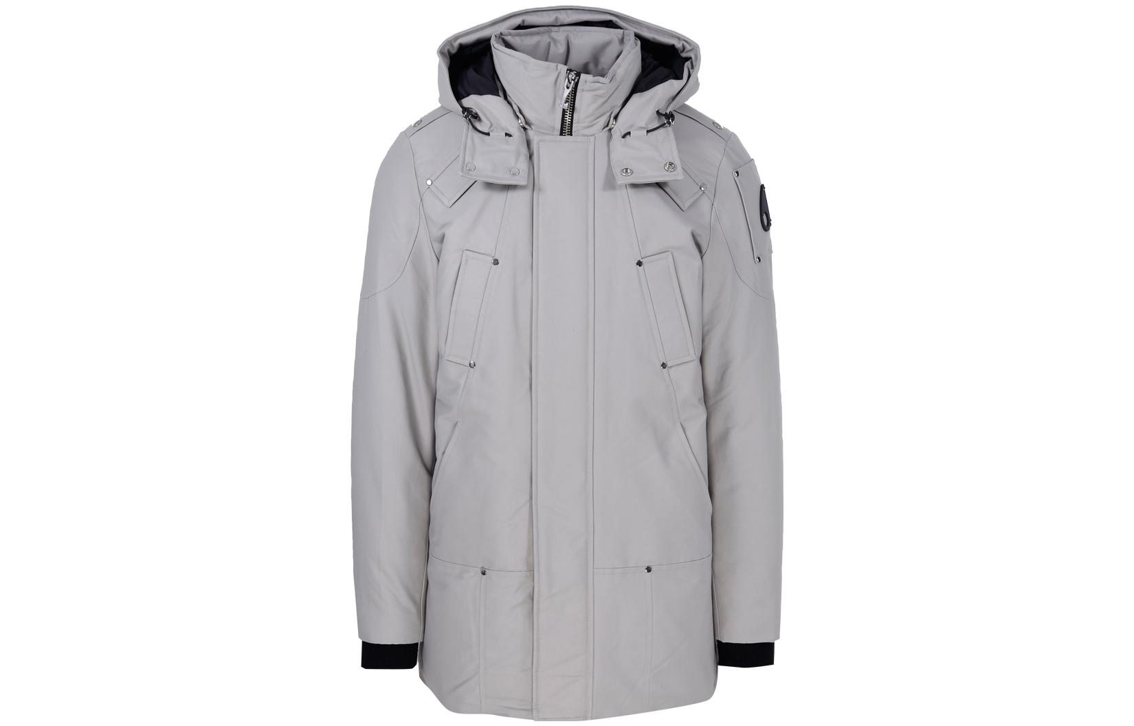 Moose Knuckles Scissor FW22 Solid Color Zip Hoodie Jacket Unisex M32MP261N1-019