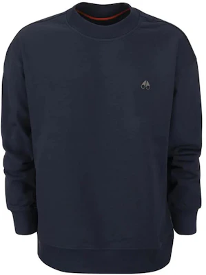 Moose Knuckles Scissor Logo Crewneck Sweatshirt Lelaki FW22 Biru Navy M32MS650-965 Buy Moose Knuckles Scissor Logo Crewneck Sweatshirt Lelaki FW22 Biru Navy M32MS650-965