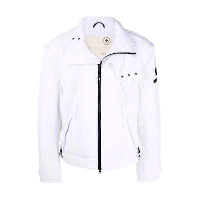 Moose Knuckles Scissor SS22 Logo Patch Side Zip Pocket Stand Collar Jacket Men M12MJ210EL-160