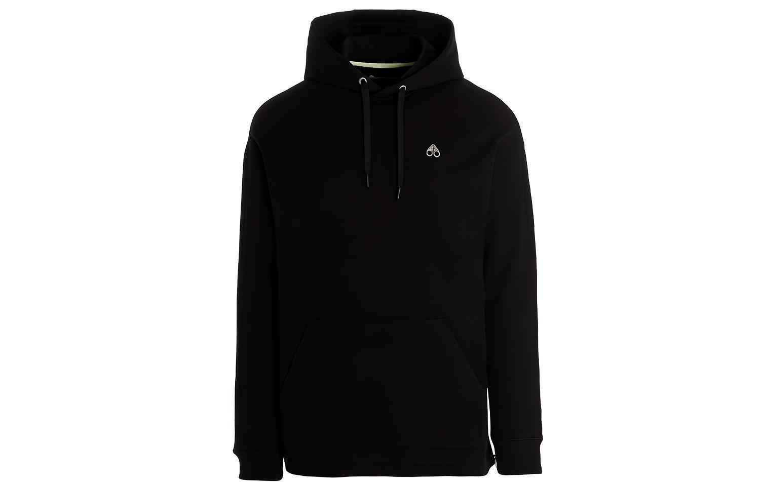 Moose Knuckles Small Scissor FW21 Drawstring Hoodie Black M31MS608-292