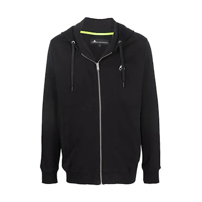 Moose Knuckles Small Scissors FW21 Black Zip-Up Hoodie M31MS604-292