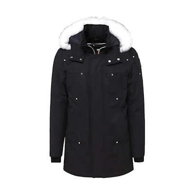 Moose Knuckles Small Scissors FW22 Solid Color Hooded Down Jacket for Men M32MP261S1001