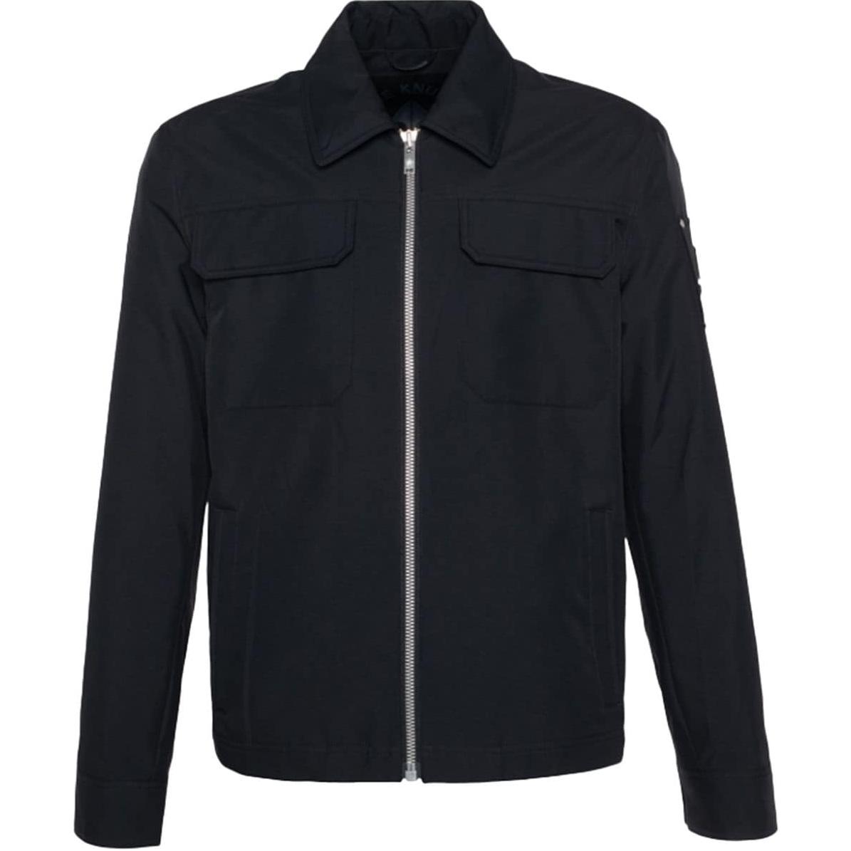 Moose Knuckles Solid Black Zip-Up Long Sleeve Jacket Unisex. M14MJ115292 圖 2