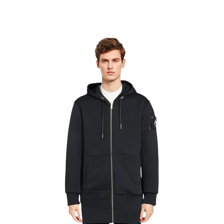 Details for Moose Knuckles纯色拉链连帽衫夹克 男女通用款 M32MS600-292