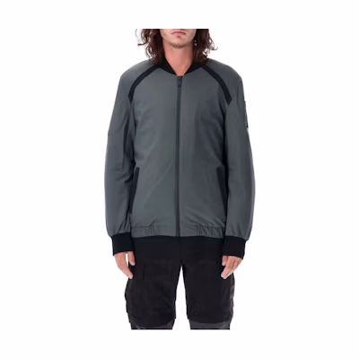 Moose Knuckles Solid Color Zip-Up Long Sleeve Jacket Men M13MB005-1185
