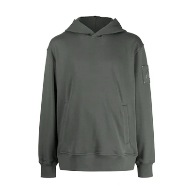 Moose Knuckles Solid Pullover Hoodie Fog Grey M33MS705-1185