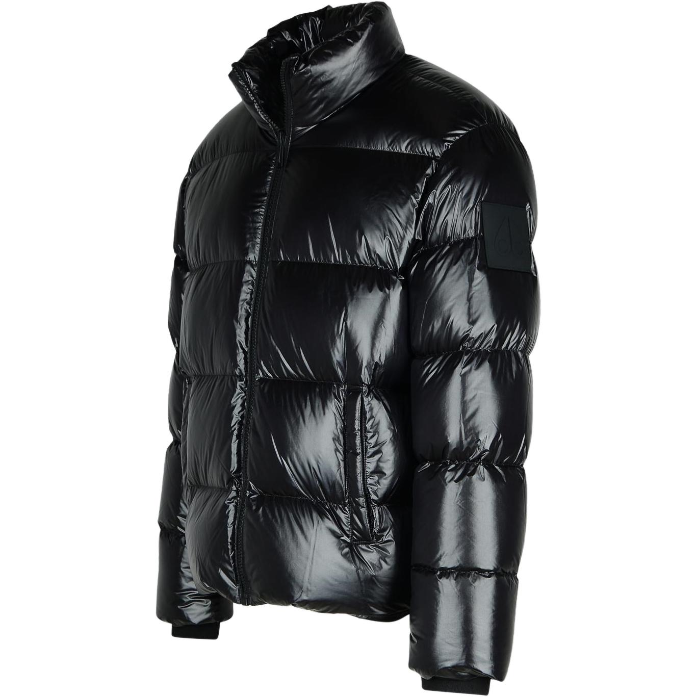 Moose Knuckles Solid Shiny Zip-Up Jacket  Black M34MJ144H-1292 圖 4