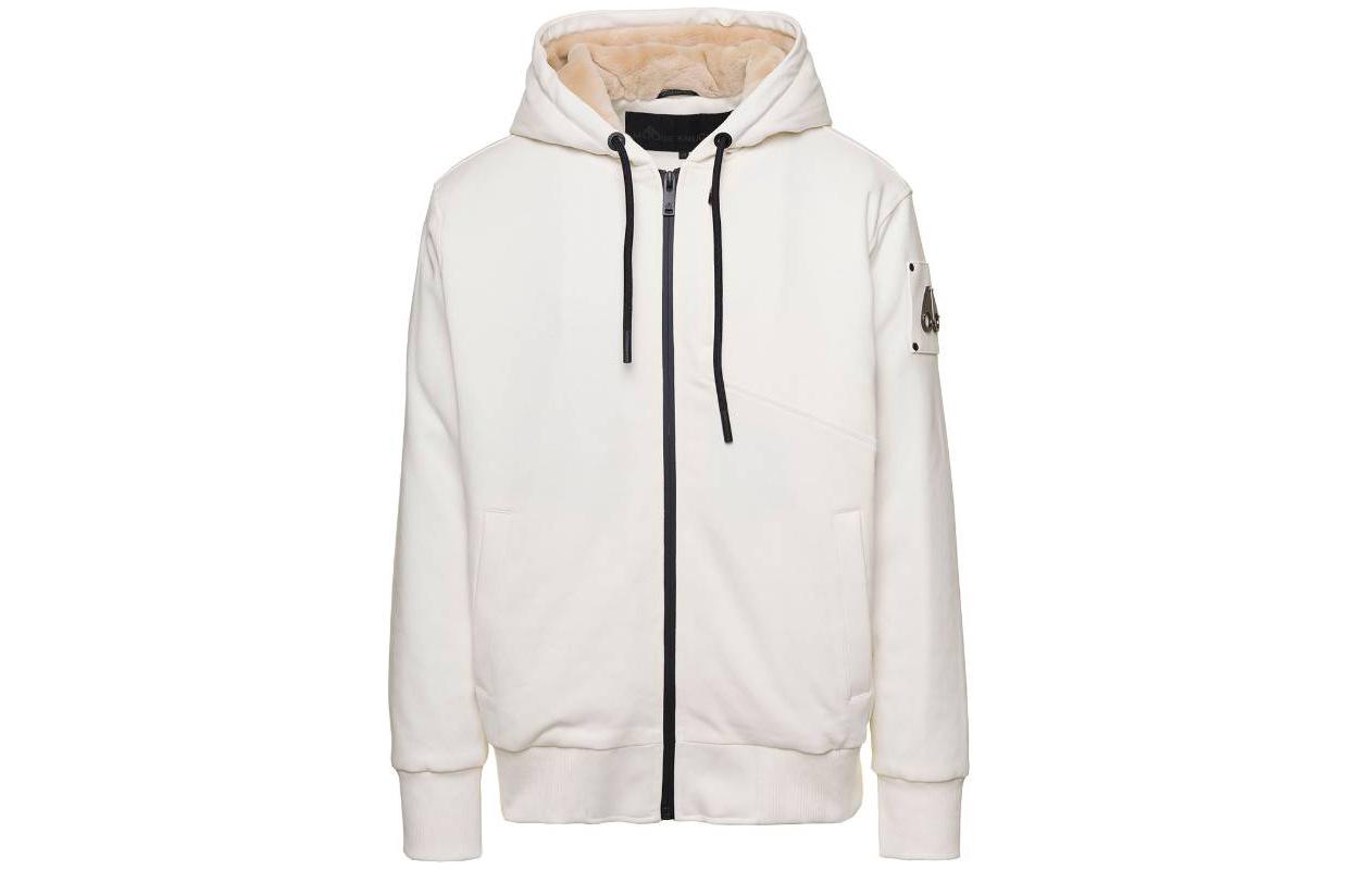 Moose Knuckles Solid Zip-Up Track Jacket Long Sleeve M32MS6291-236