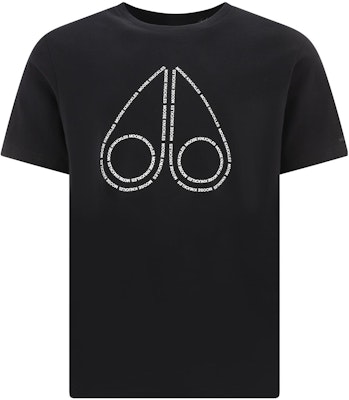 Moose Knuckles SS23 标志印花休闲黑T恤 M13MT702-292 Order Moose Knuckles SS23 标志印花休闲黑T恤 M13MT702-292