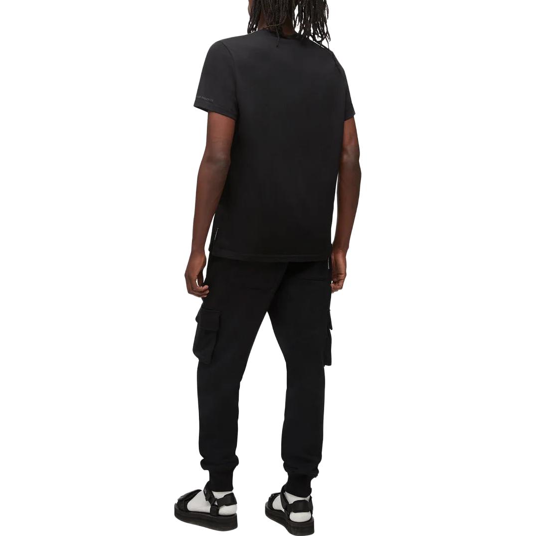 Purchase Moose Knuckles SS23 标志印花休闲黑T恤 M13MT702-292