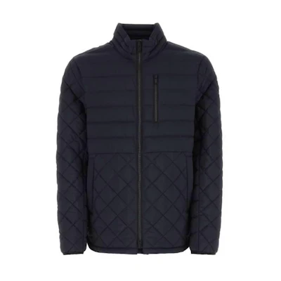 Moose Knuckles SS23 Lightweight Down Jacket Zip-Up Men’s Blue M13MJ108-833