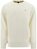 Moose Knuckles SS23 Solid Color Long Sleeve Sweatshirt White () M13MS6121-103 Moose Knuckles SS23 Solid Color Long Sleeve Sweatshirt White () M13MS6121-103