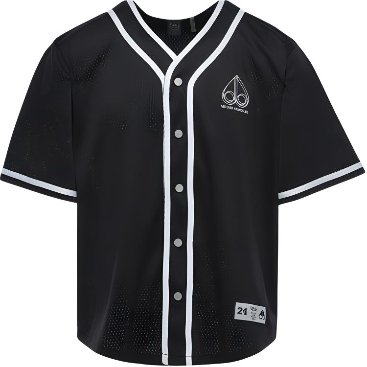 Details for Moose Knuckles SS24 休闲Logo印花短袖T恤 M14MT749