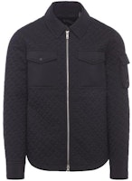 Moose Knuckles SS24 Black Embossed Pattern Zip Cotton Jacket Unisex M14MJ175H Moose Knuckles SS24 Black Embossed Pattern Zip Cotton Jacket Unisex M14MJ175H