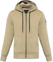 Moose Knuckles SS24 Brown Solid Zip-Up Slim-Fit Hoodie Jacket M32MS6000-1379 Moose Knuckles SS24 Brown Solid Zip-Up Slim-Fit Hoodie Jacket M32MS6000-1379