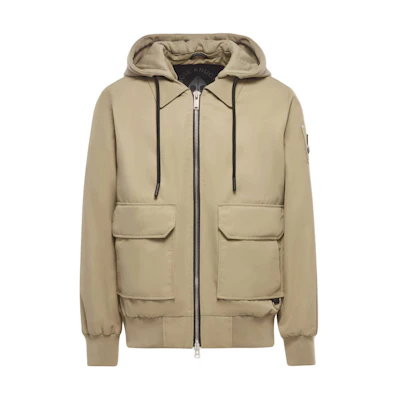 Moose Knuckles SS24 Unisex Loose Fit Sage Detachable Hood Zip Jacket M14MB024-1376